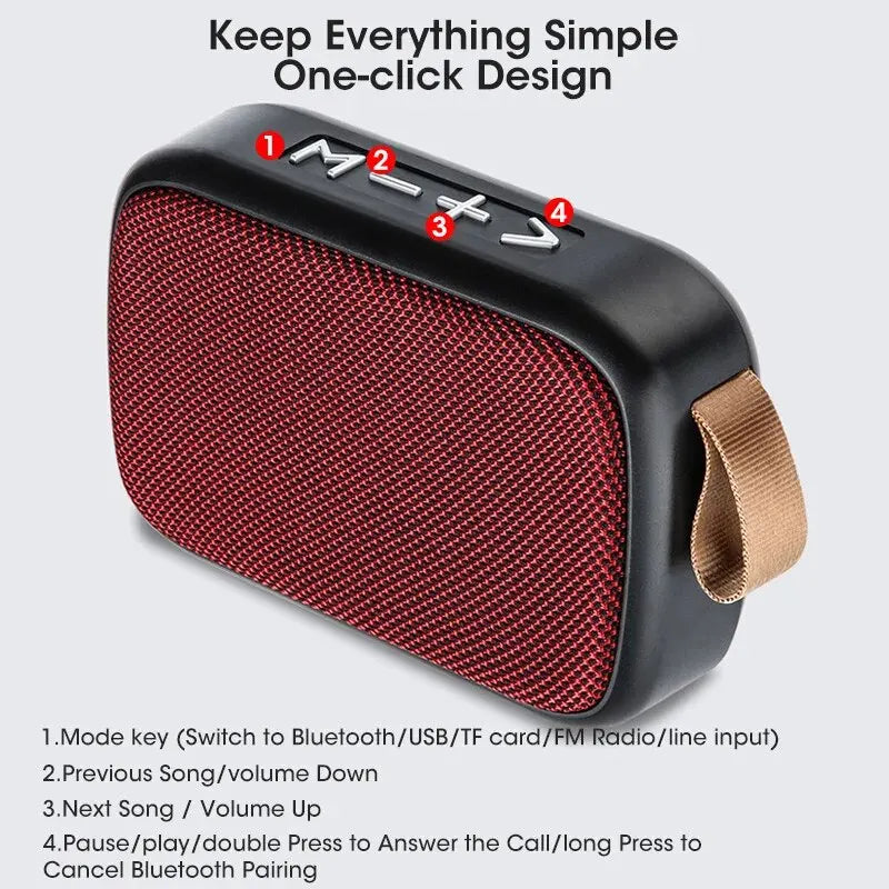 Mini Portable Outdoor Speaker