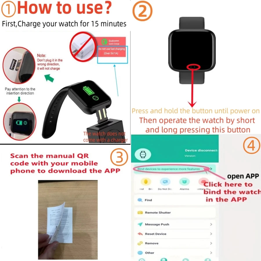 Smart Fitness Watch