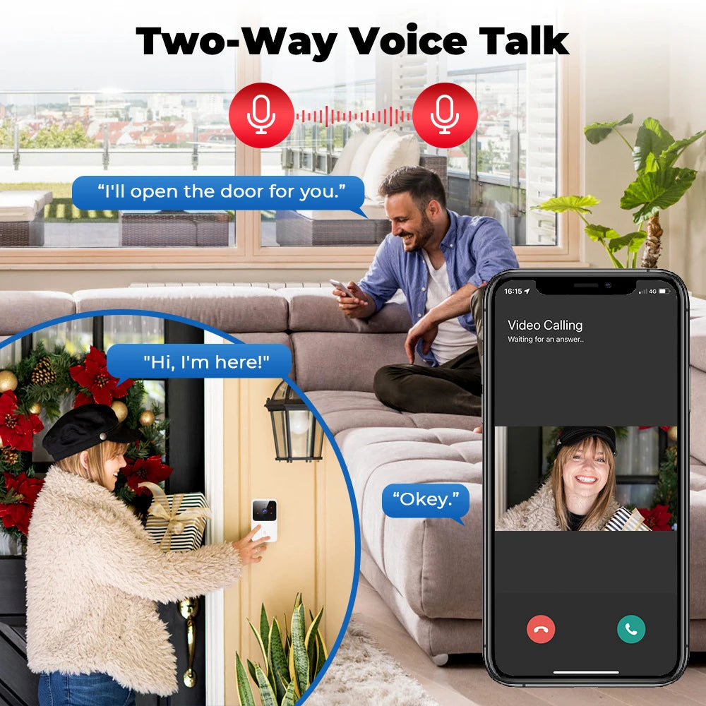 WiFi Video Doorbell Camera